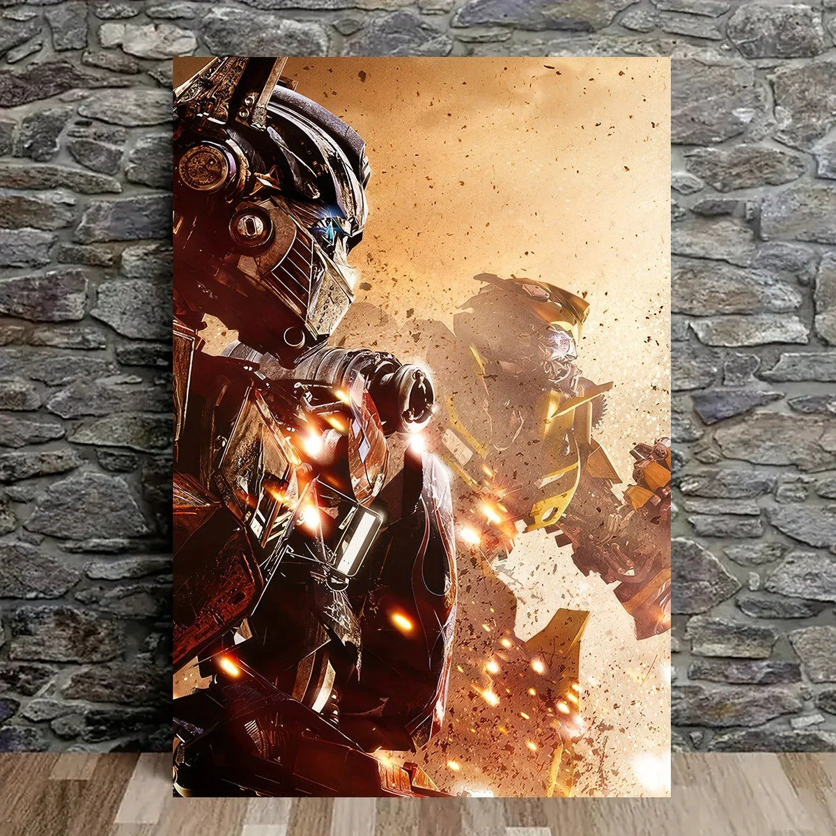 Poster Transformers - Prime e BMB Fire