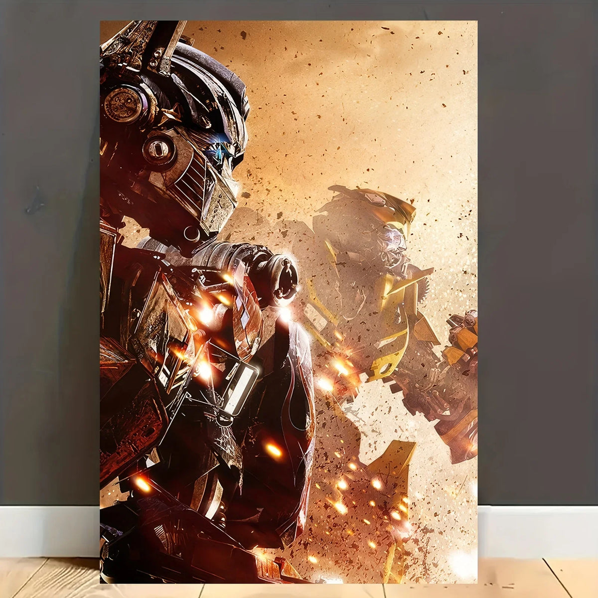 Poster Transformers - Prime e BMB Fire