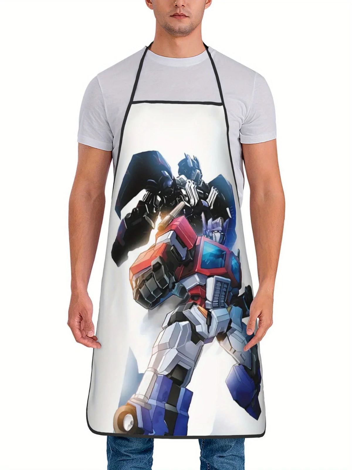 Grembiule Transformers - White Duo