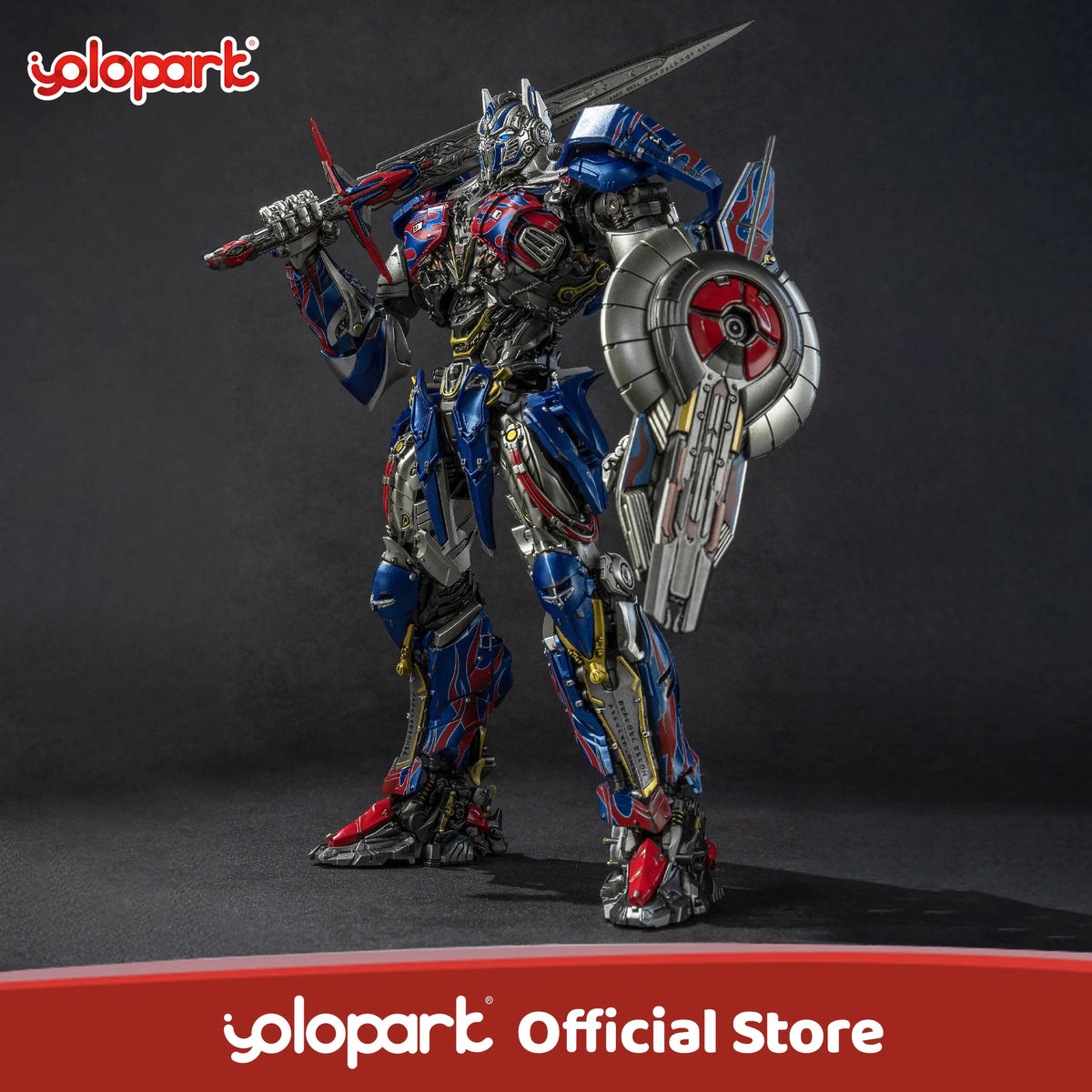 Statuetta Transformers Optimus Prime 20cm — The Last Knight AMK Pro Kit