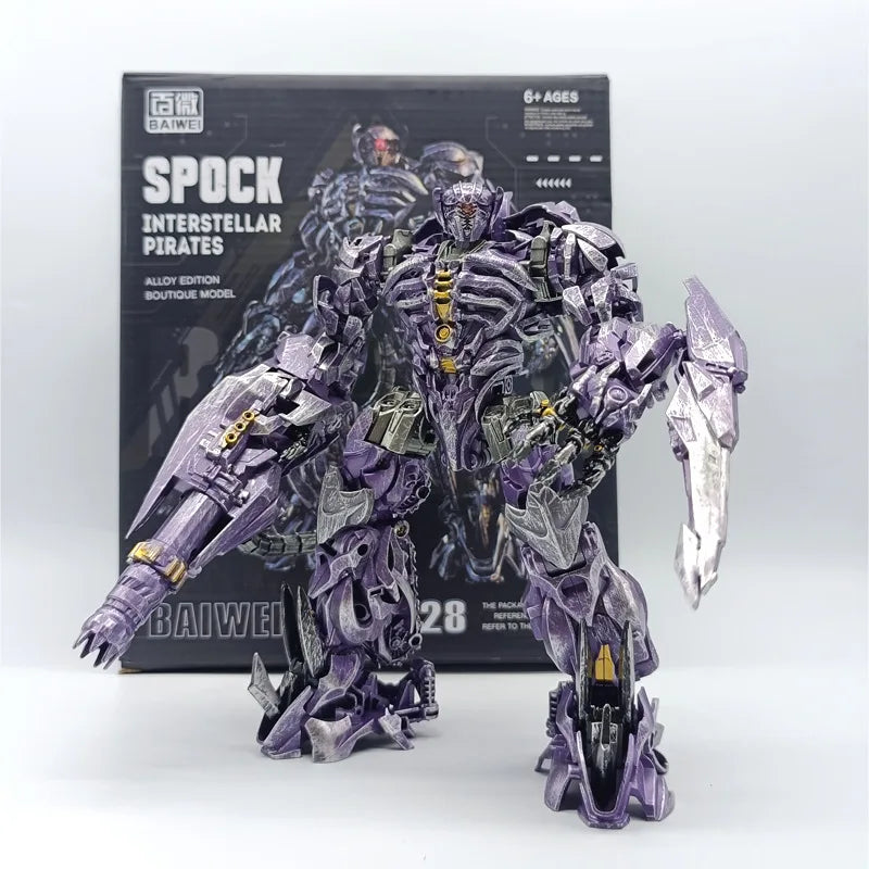 Statuetta Transformers Galvatron TW1028 — Robot Decepticon trasformabile da collezione