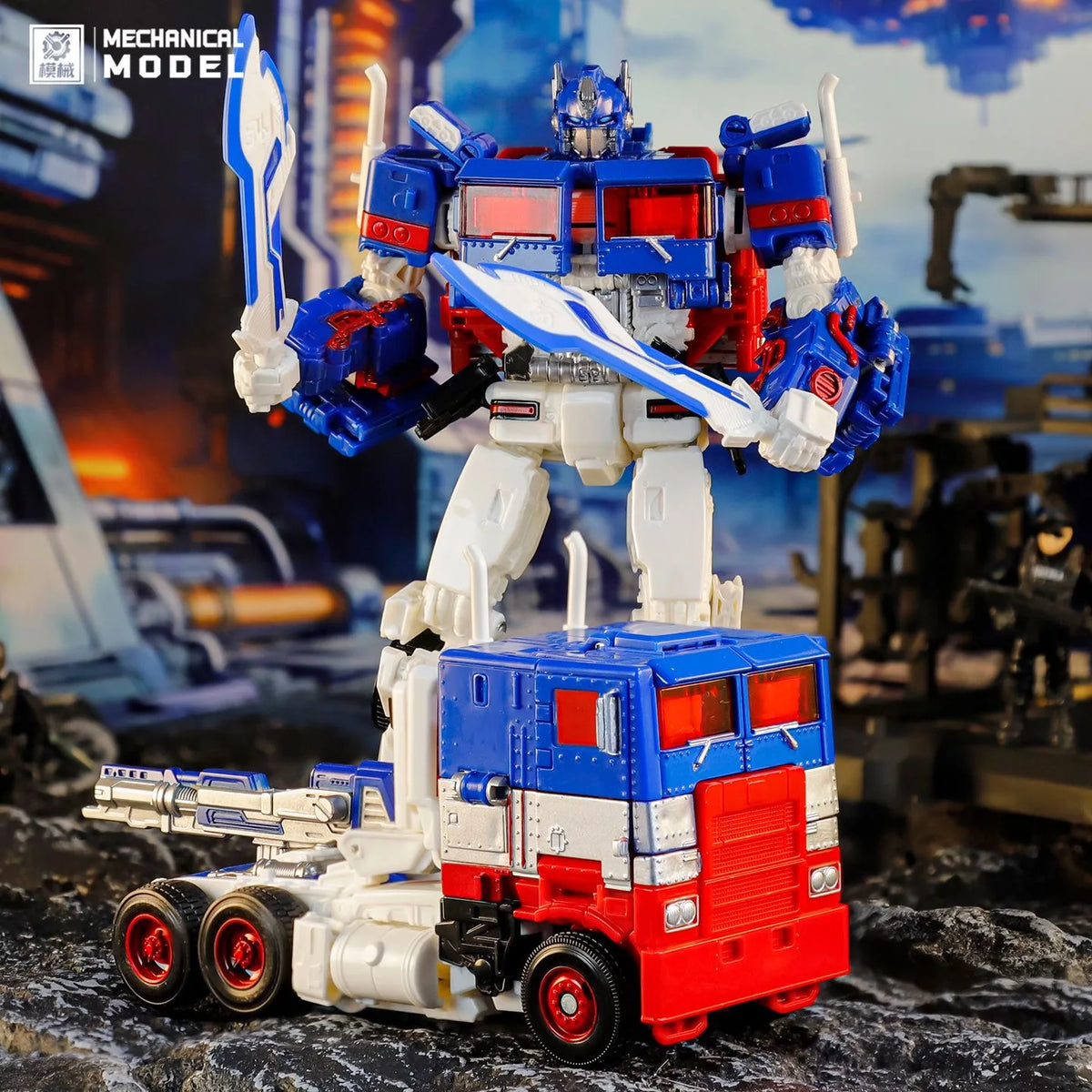 Statuetta Transformers Ultra Magnus MX001 — Autobot Voyager articolato KO SS38