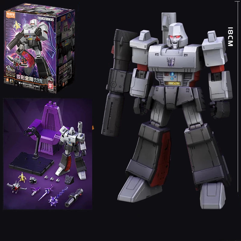 Figurina Transformers Megatron 18cm — Edizione leggendaria con trono da collezione