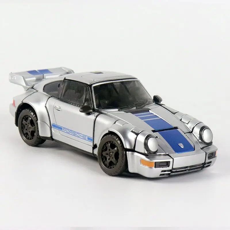 Figurina Transformers Mirage auto fantasma SS105 — CY-01 Rise of the Beasts argentata