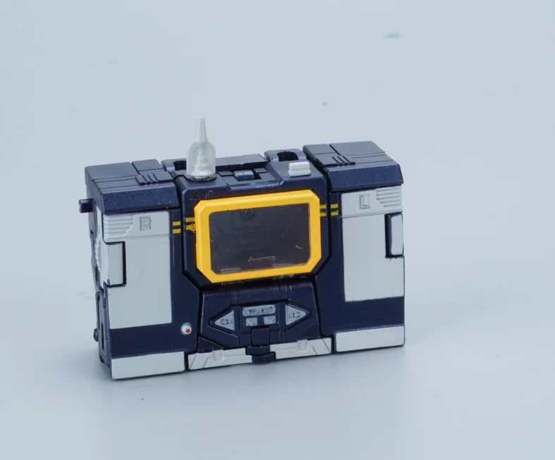 Figurina Transformers Soundwave Newage H21 — KO G1 con Cassetta Integrata Formato Compatto