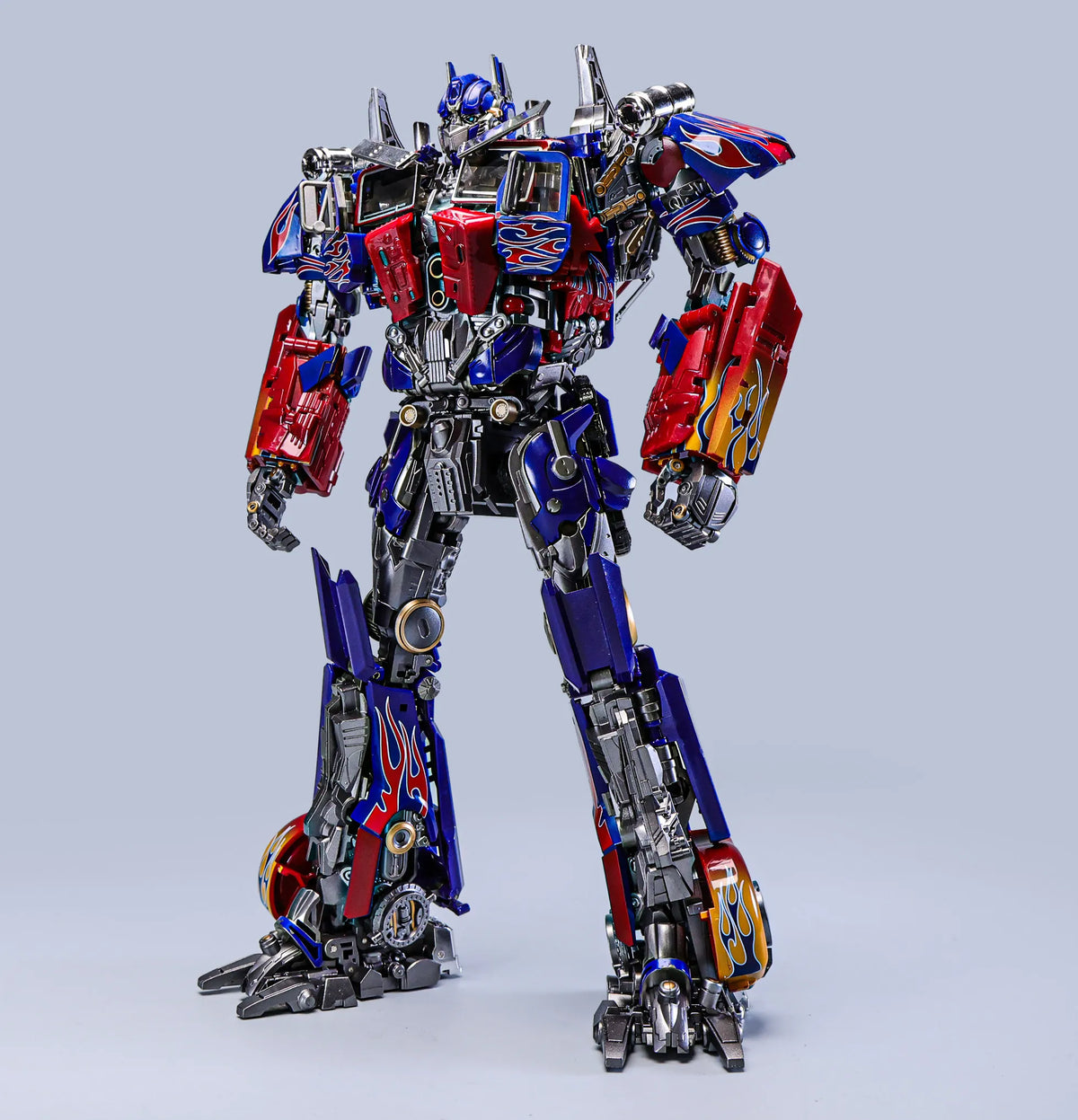 Statuetta Transformers Optimus Prime 30cm — DLX da collezione snodato