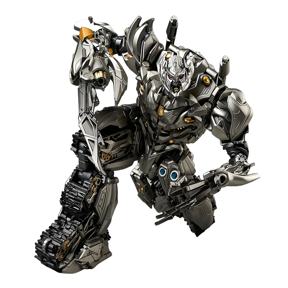 Statuetta Transformers Megatron 30cm — Robot Decepticon in lega, film G1, articolato