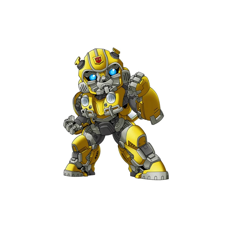 Adesivo Transformers Bumblebee UV — Decalcomania triangolare per finestrino dell'auto