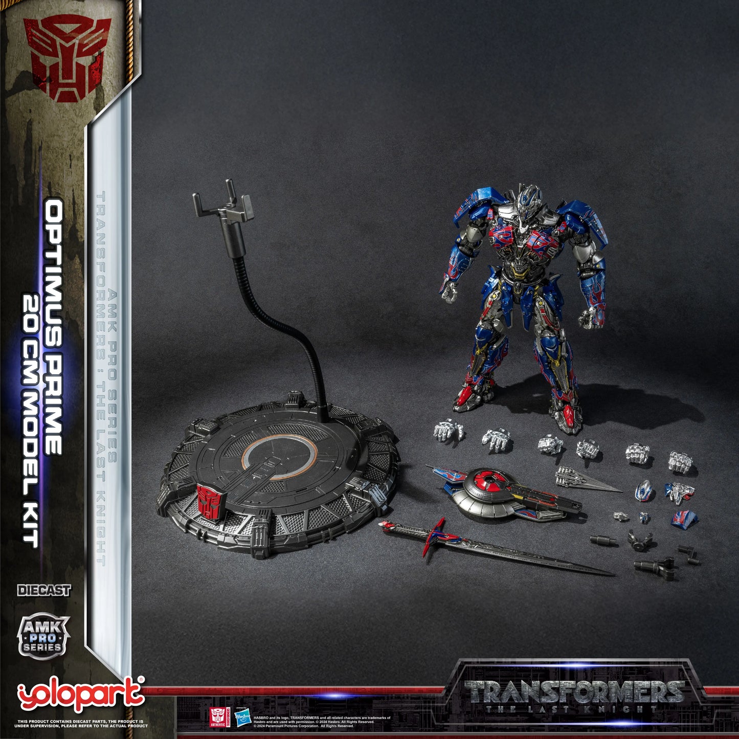 Figurine Transformers Optimus Prime 20cm — The Last Knight AMK Pro Kit