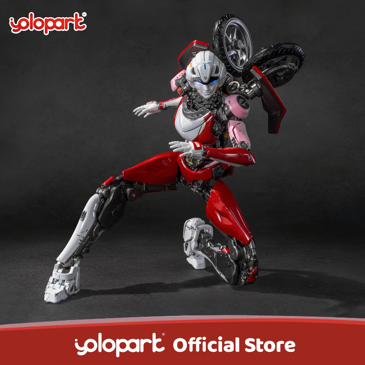 Statuetta Transformers Arcee 16cm — Rise of the Beasts AMK Pro Kit