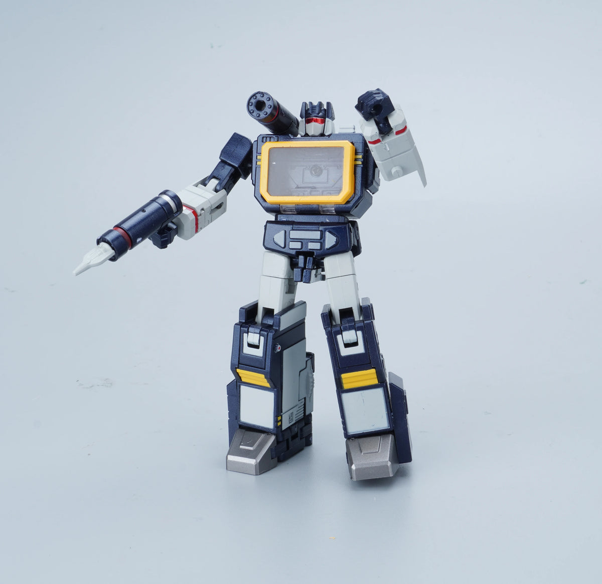 Figurina Transformers Soundwave Newage H21 — KO G1 con Cassetta Integrata Formato Compatto