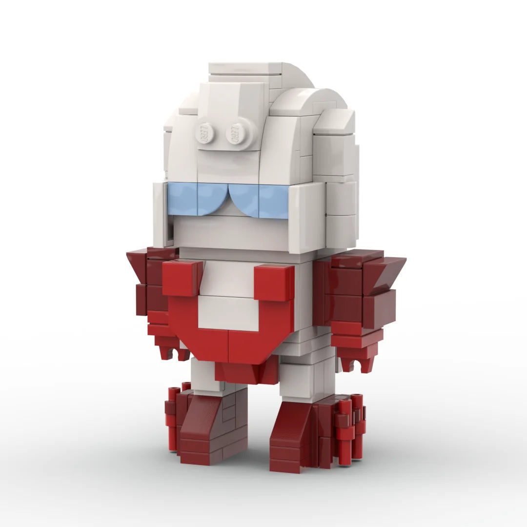 Figurina Transformers Scattershot Chibi — Brick Bianco e Rosso Ali Technobot