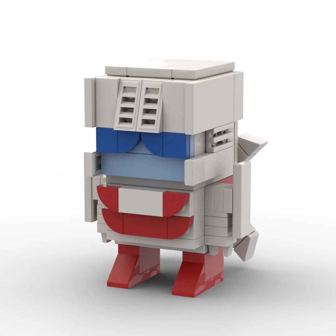 Figurina Transformers Blades — Elicottero Brick Bianco, Rosso e Blu Protectobot