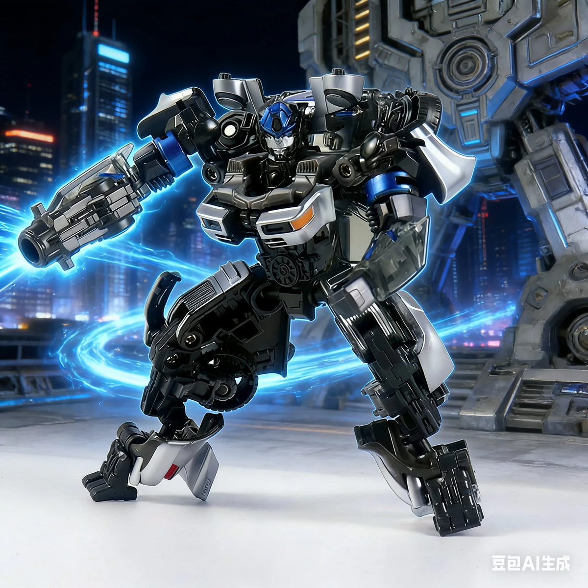 Figurina Transformers Mirage auto fantasma SS105 — CY-01 Rise of the Beasts argentata