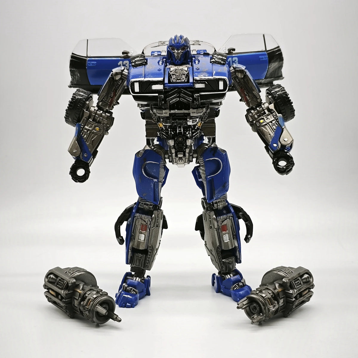 Statuetta Transformers Dropkick Blu TW1033 — Auto Decepticon articolata