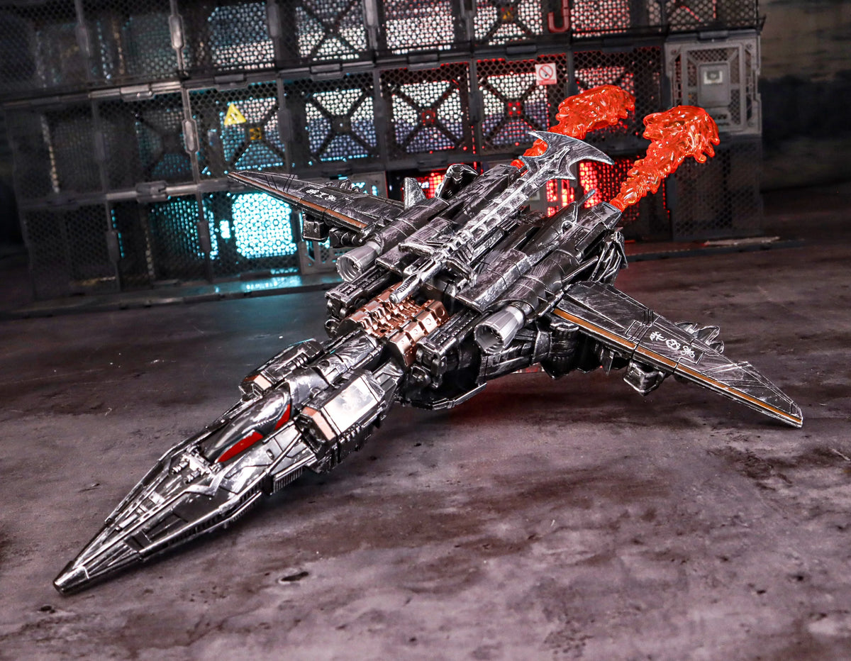 Action figure Transformers Blackout 30 cm — elicottero Decepticon da collezione