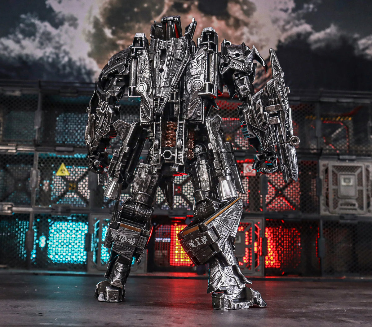 Action figure Transformers Blackout 30 cm — elicottero Decepticon da collezione