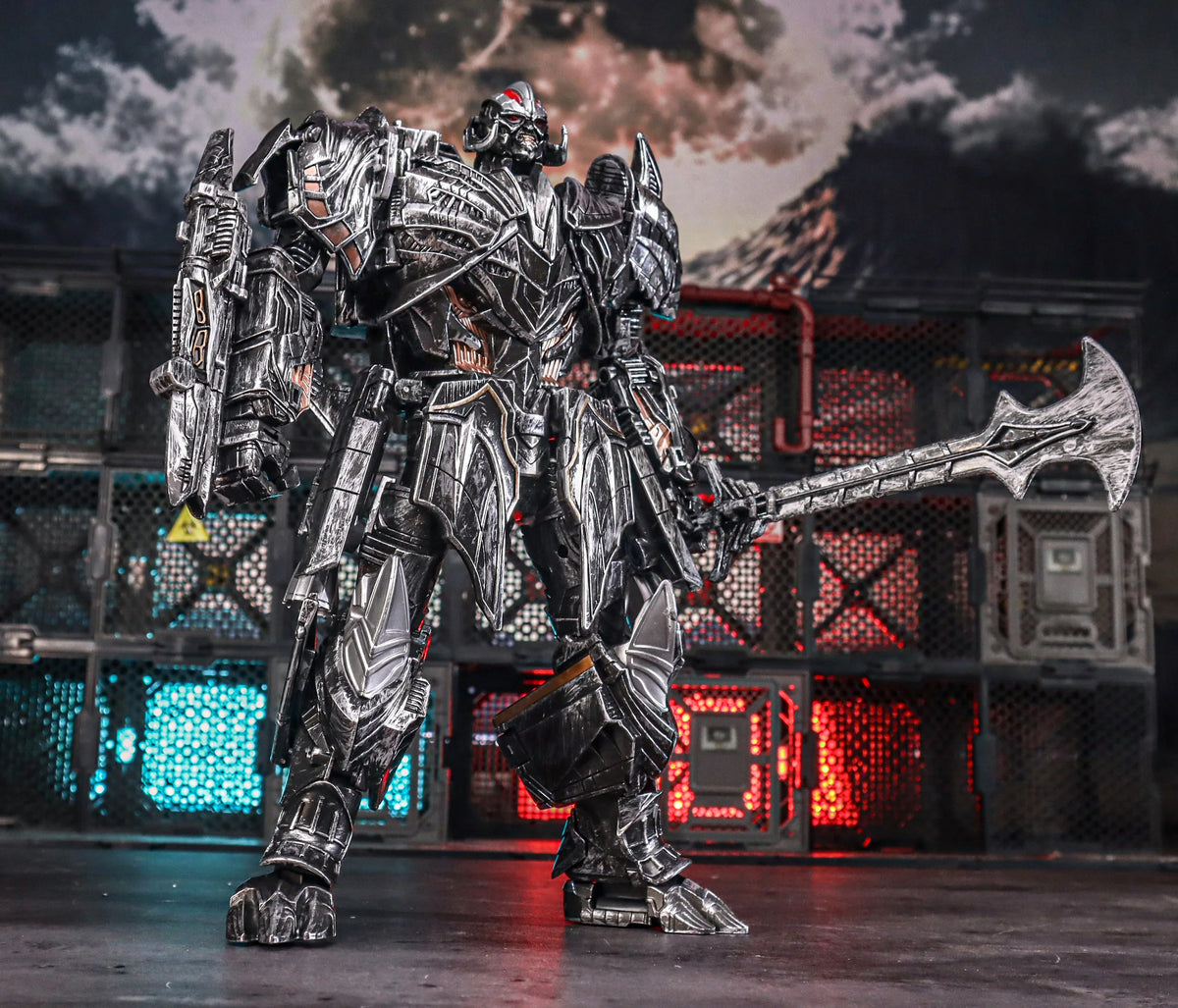Action figure Transformers Blackout 30 cm — elicottero Decepticon da collezione