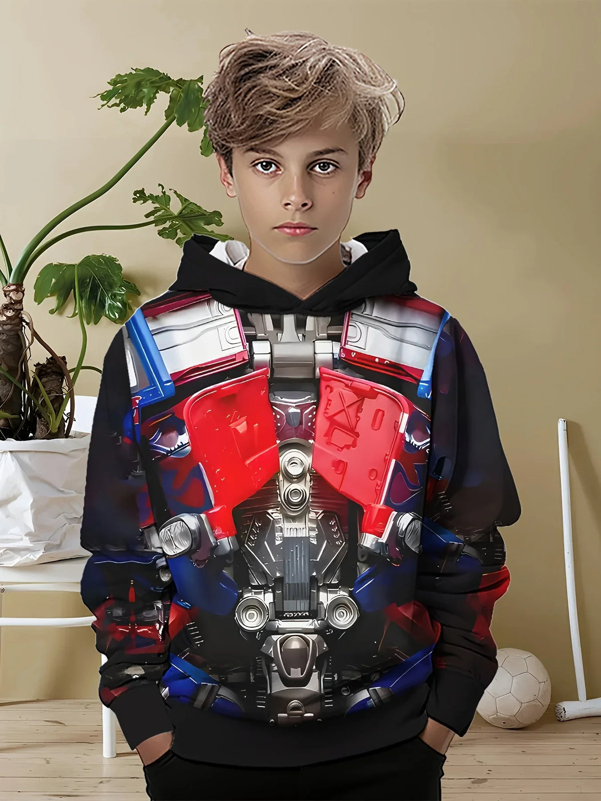 Felpa per bambini - Optimus Prime Ultimate