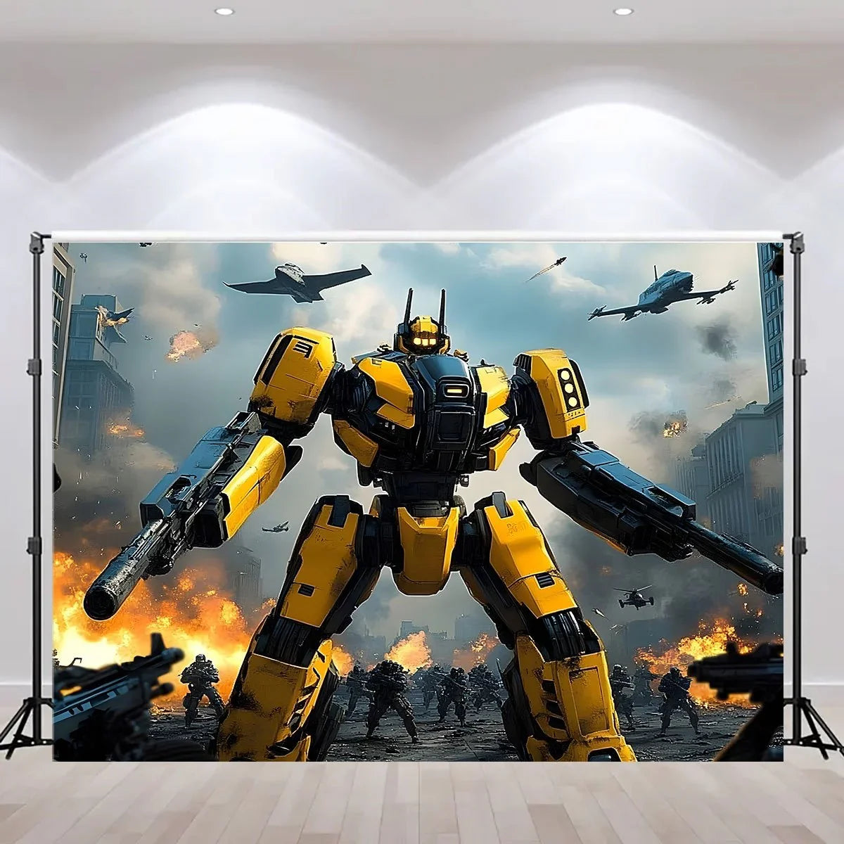 Poster Transformers - Bumblebee Futuristico
