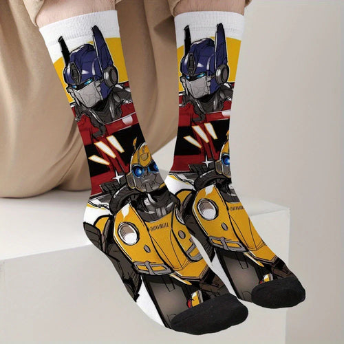 Paire de chaussettes Transformers - Prime & Bumblebee
