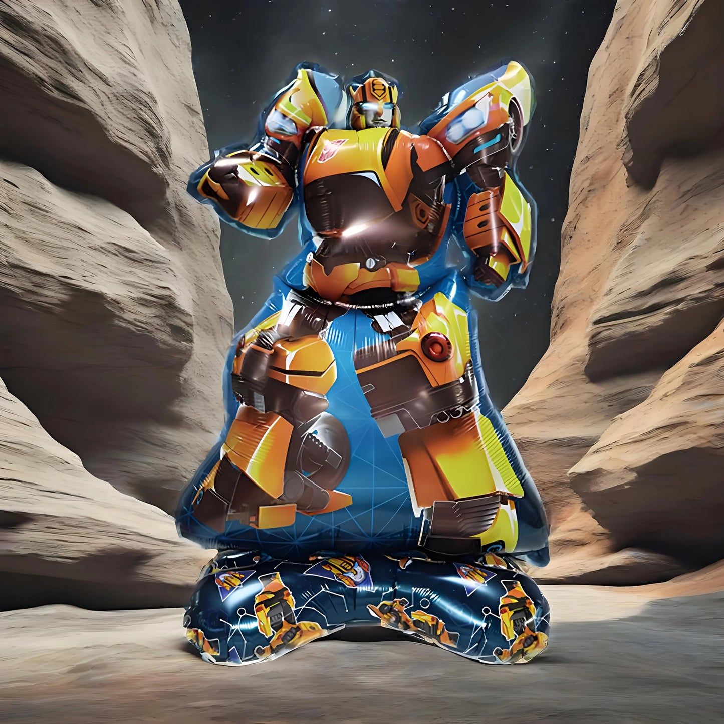 Ballon Transformers - Bumblebee Classique