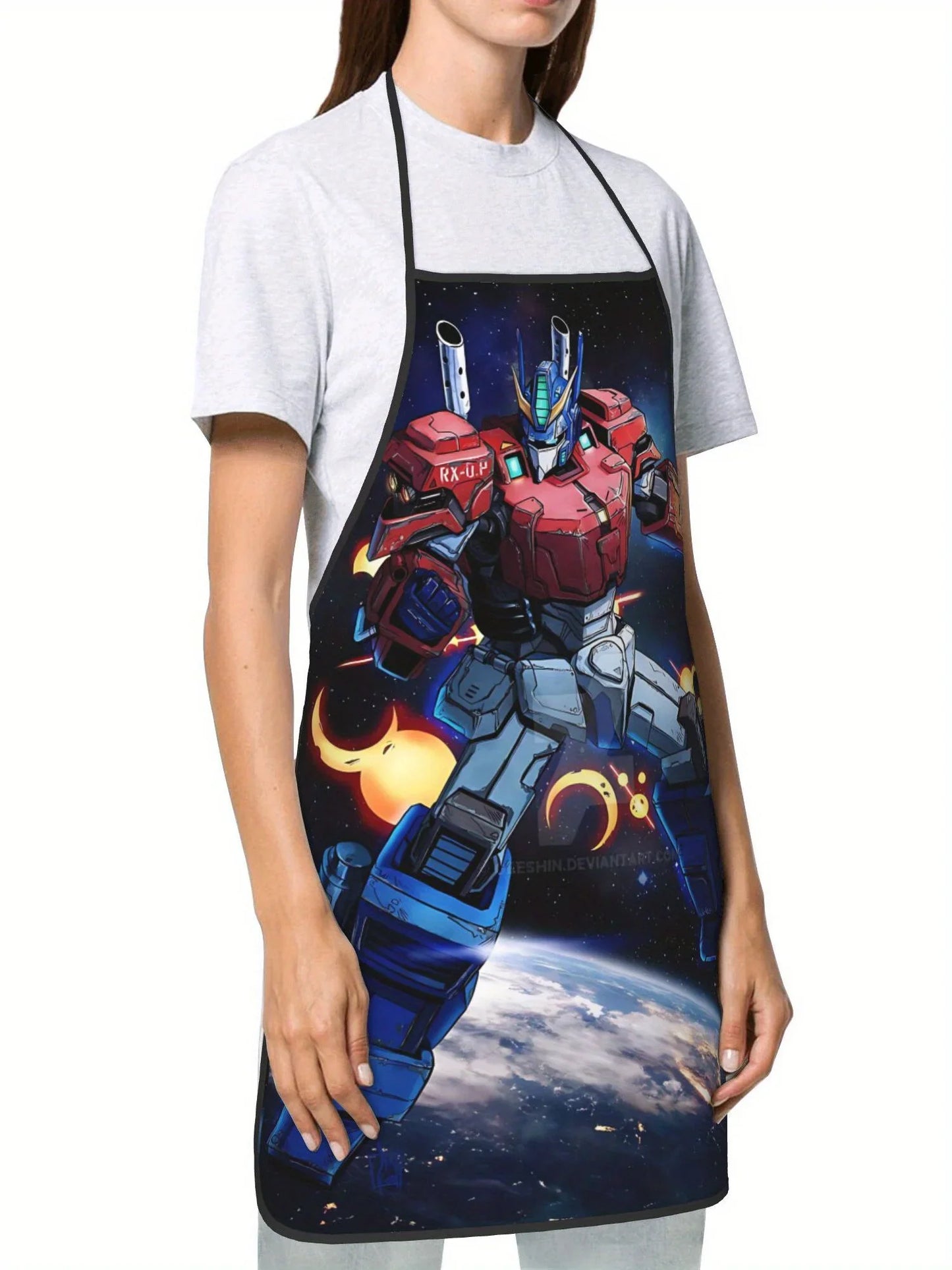 Tablier Transformers - Optimus in Space