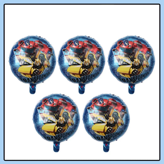 Lot ballon Transformers - Optimus Prime & Bumblebee