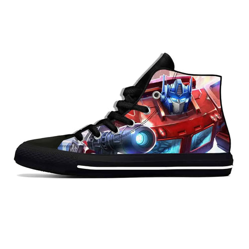 Baskets Montantes Transformers Noir - Laser