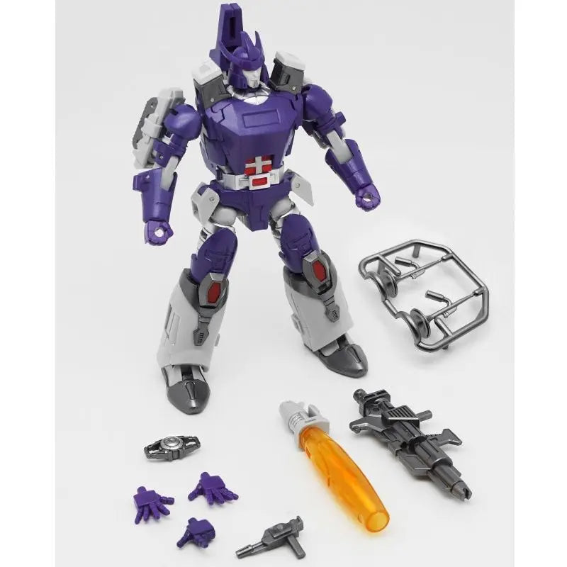 Figurina Transformers Galvatron G1 Goleatron — Formato compatto viola con cannone integrato