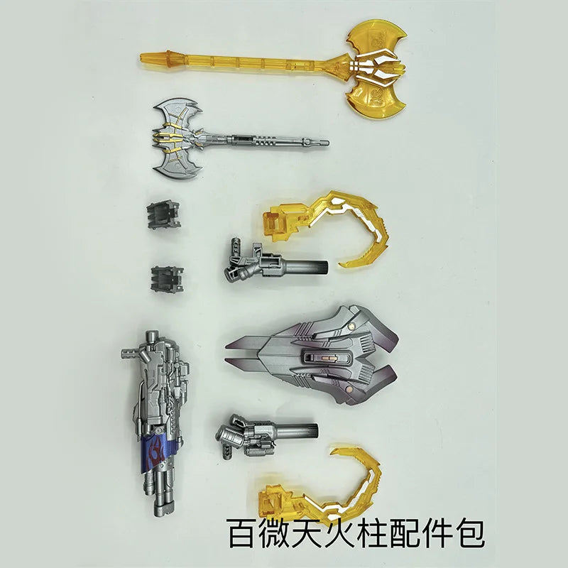 Action figure Transformers Optimus Prime — Replica TW1022, set completo con armi e maschere