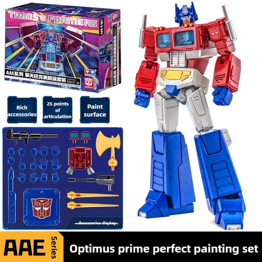 Figurina Transformers Optimus Prime Finitura Premium — Alpha Action Elite con verniciatura accurata