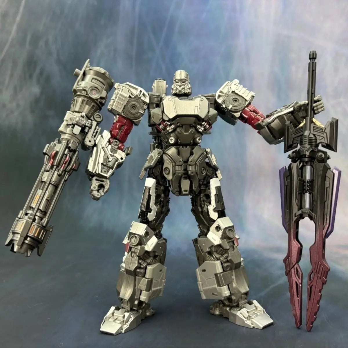 Jouet Transformers 4-en-1 Robot Alloy — Set Rhinocéros & Leader