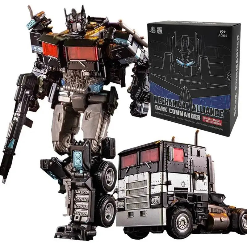 Figurina Transformers Nemesis Prime YS04B — Camion blu notte Masterpiece SS38