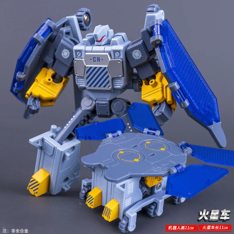 Set Transformers Aerospaziale — Robot Combinato Sei-in-Uno da Tredici Pezzi