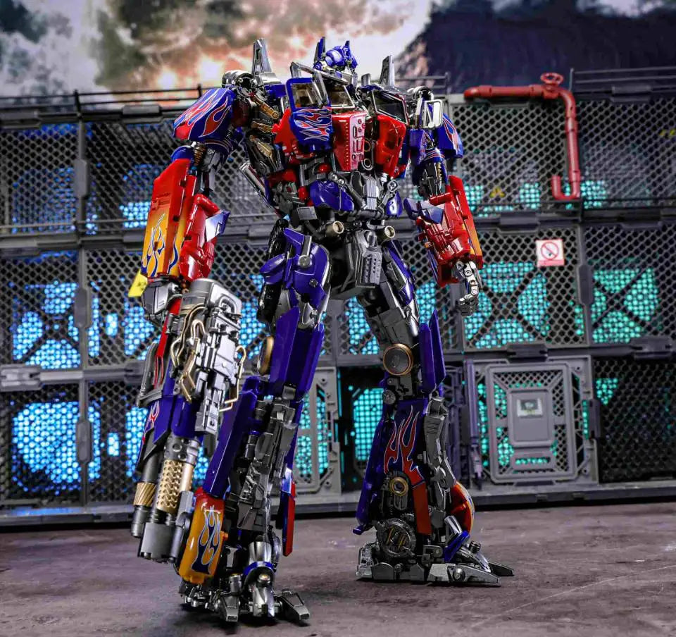 Figurine Transformers Optimus Prime 30cm — DLX Collector Articulé