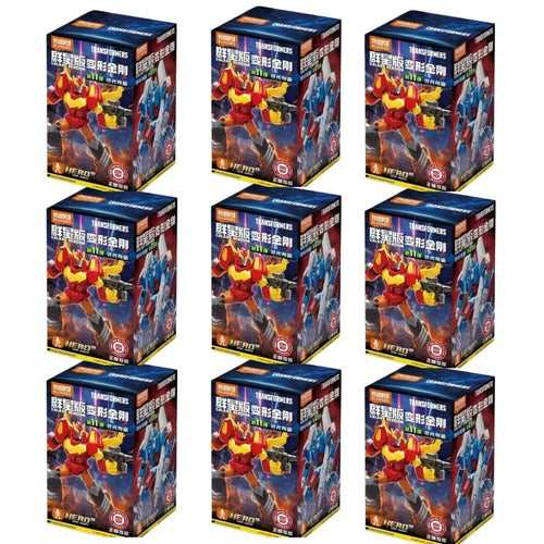 Scatola all’ingrosso Transformers Blokees Galaxy Versione 11 — Cartone completo da 9 unità misteriose