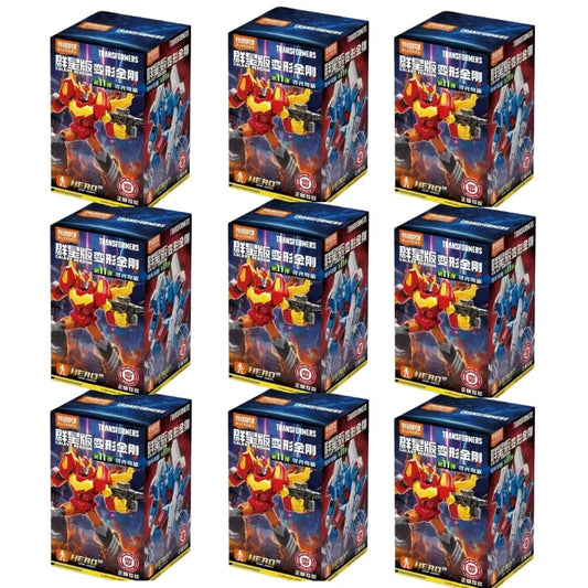 Scatola all’ingrosso Transformers Blokees Galaxy Versione 11 — Cartone completo da 9 unità misteriose