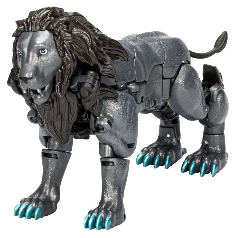 Figurina Transformers Leo Prime Nemesis Voyager — Edizione Hasbro Maximal ruggente