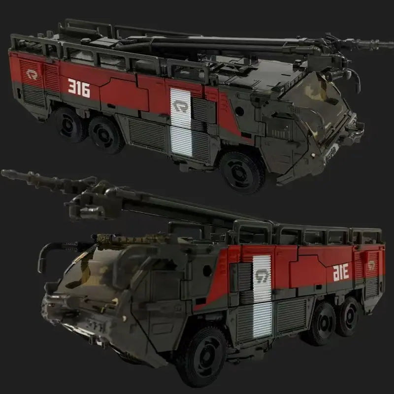 Figurine Transformers Sentinel Prime — Camion de Pompier Transformable