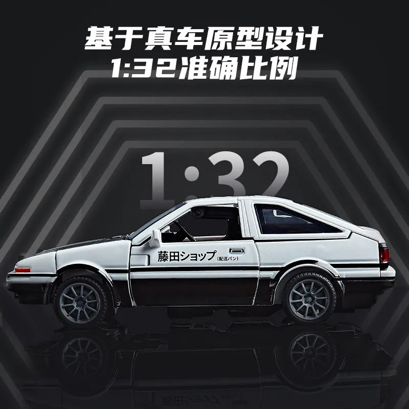 Figurina Transformers AE86 Initial D — Robot del Negozio di Tofu Edizione Deformata