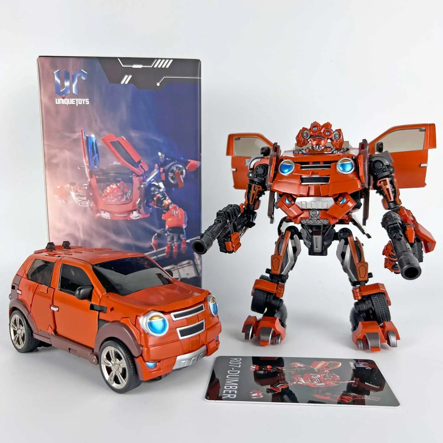 Figurine Transformers Skids e Mudflap — Duo di Gemelli Verdi Dumb Unique Toys