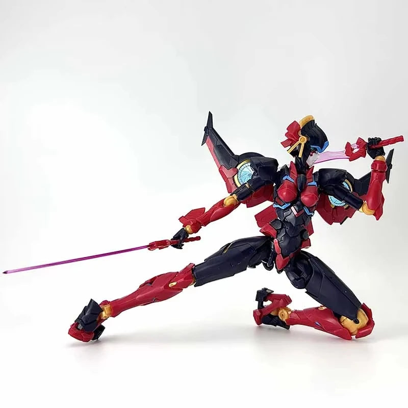 Figurina Transformers Windblade MD004 — Robot rosso Riobot KO da assemblare