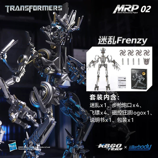 Action figure Transformers Frenzy — Killerbody Modello MRP-02 articolato
