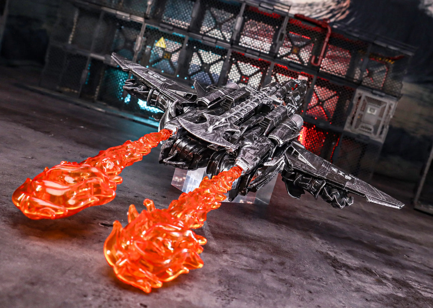 Figurine Transformers Blackout 30cm — Decepticon Hélicoptère Collector