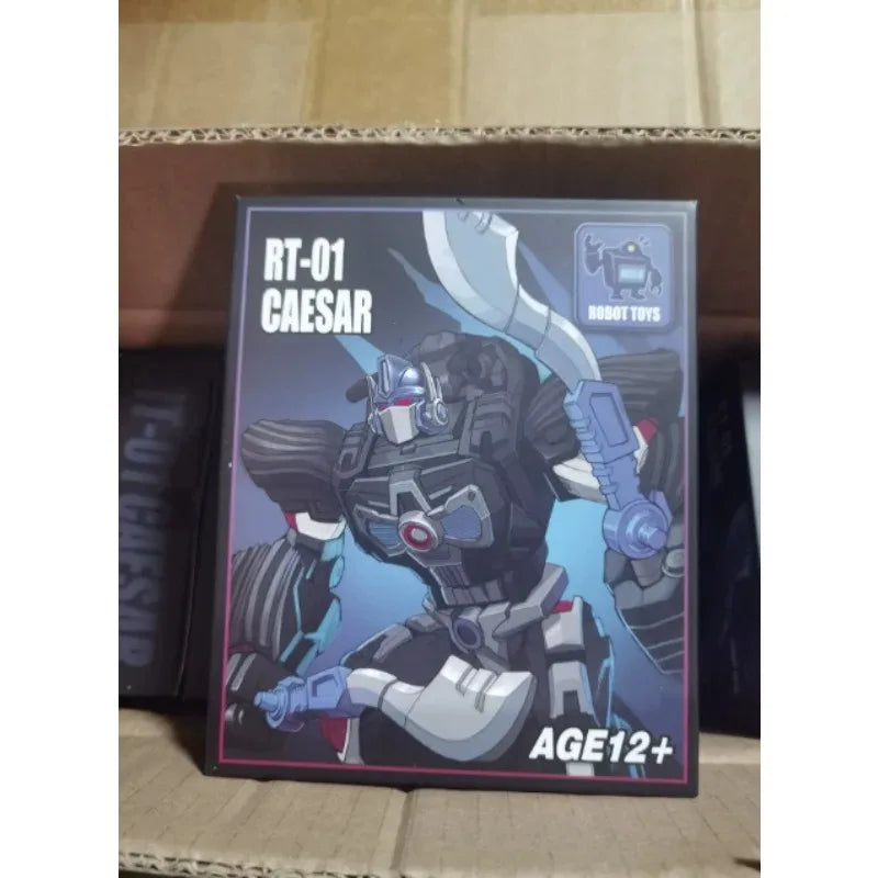 Statuetta Transformers Caesar — Primate Meccanico Robot Toys RT-01