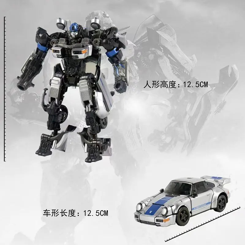 Figurina Transformers Mirage auto fantasma SS105 — CY-01 Rise of the Beasts argentata