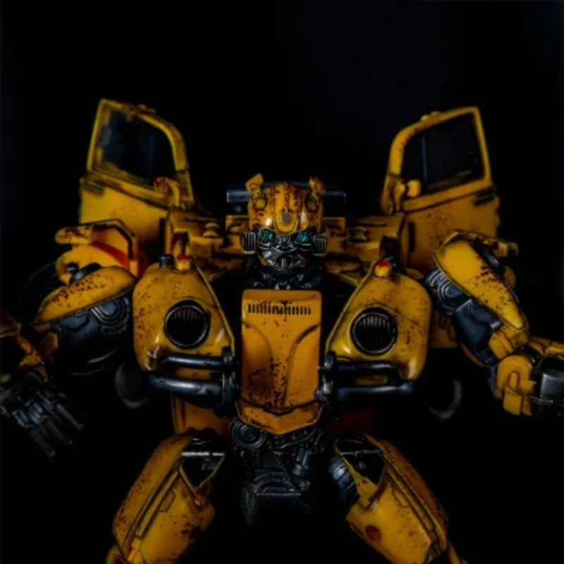 Figurine Transformers Bumblebee Alloy 21cm — Version Battle Damaged