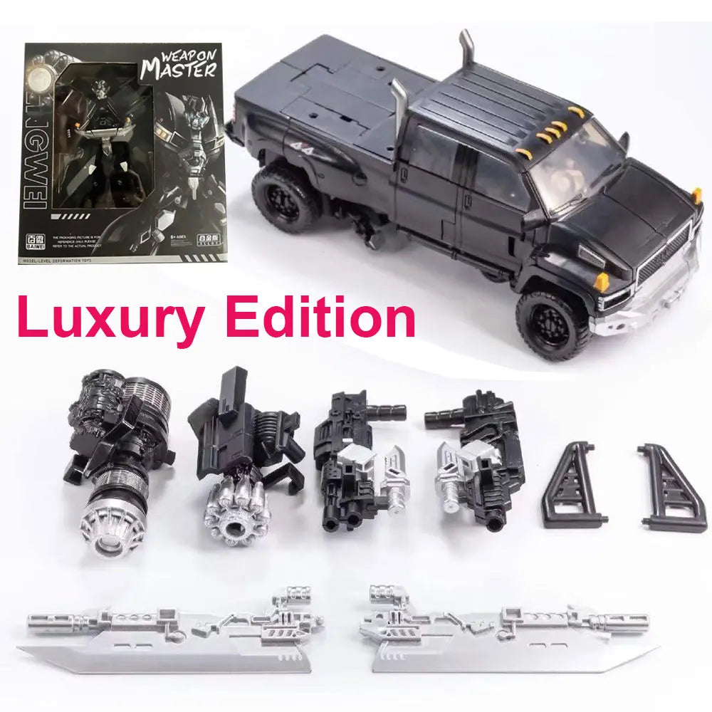 Figurina Transformers Ironhide TW-1026 — Lega Scura Modalità Robot Esperta