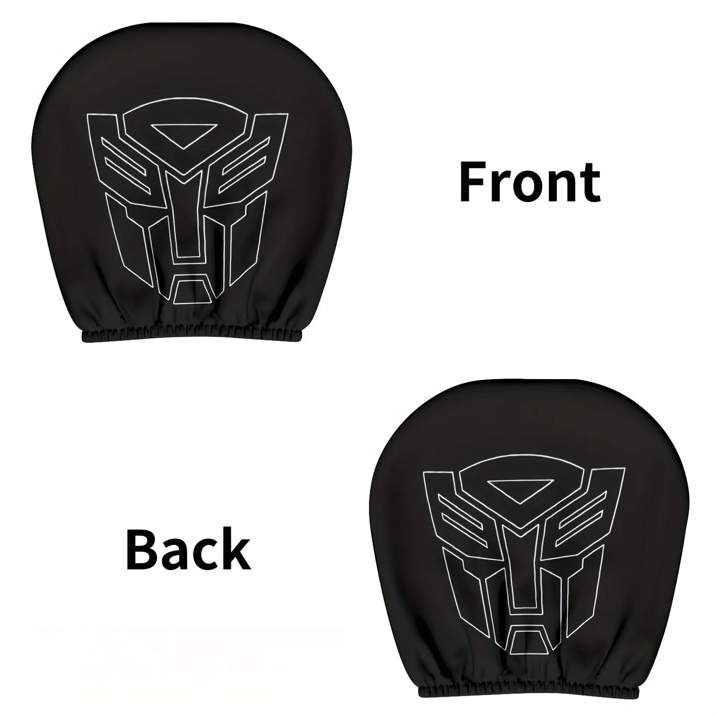 Copripoggiatesta Transformers Autobot — Set di 2 protezioni per sedili auto